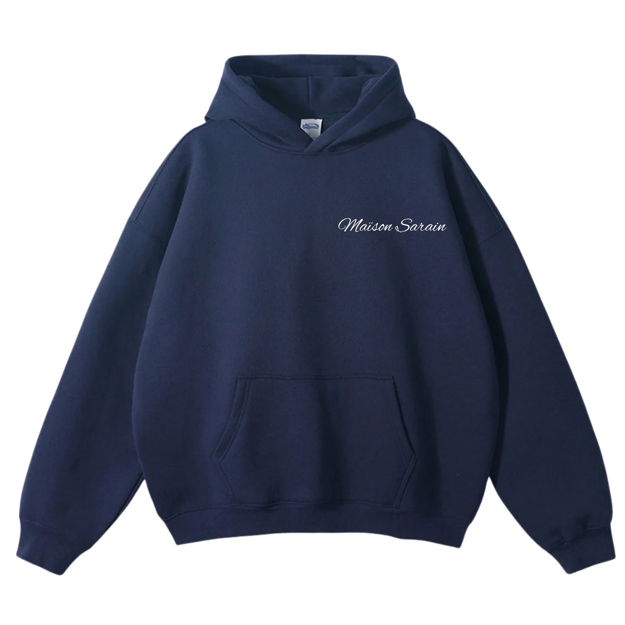 MAÏSON ICON HOODIE - DEEP NAVY BLUE