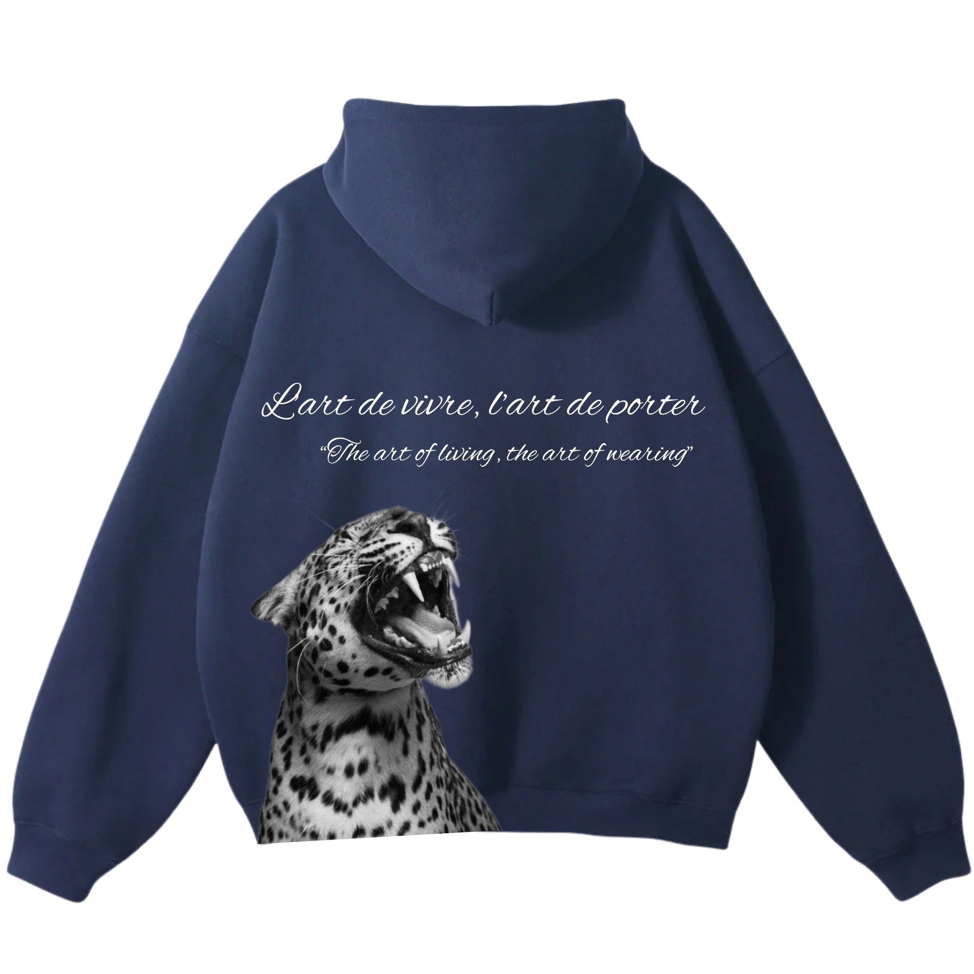 MAÏSON ICON HOODIE - DEEP NAVY BLUE